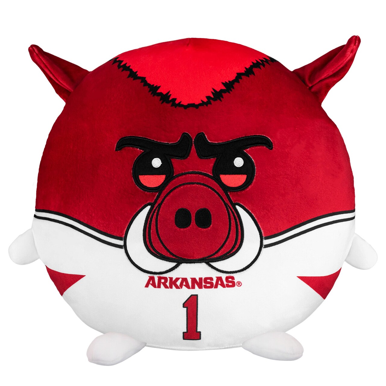 Sleep Squad Arkansas Razorbacks Big Red 12" Mascot Kiri Cloud Plushie